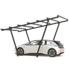 Structura carport auto, Todome, Model 02, 1 loc, Metal, Gri anthracite, 5260 x 3249 x 2970