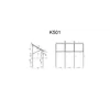 Structure au sol K501/15 LIGNE 1680-2385