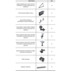 Structure de toit plat/ballast en aluminium