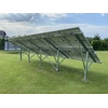 Strukturer (støtter, stativer) til jorden til solcelleanlæg (paneler med dimensioner 1x1,70m)