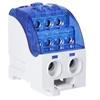 SUB 400 Blocco di distribuzione - universale Al/Cu 82080 SIMBLOCCO blu