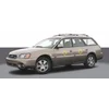 Subaru Outback 2000-2004 - Bandes de protection latérales chromées pour portes