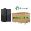 Sunpal BiMAX5N-430 W, Bifaciaal, Ultra Zwart, TOPCon, DualGlass