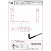 Suport țiglă L -330 răsucit H 130mm. ZZ