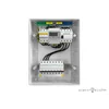 Surface-mounted distribution board for heat pump protection with resettable electricity meter