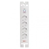 Surge protection SCHUKO 900J - 4 sockets, 2m, white