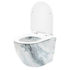 Suspended toilet bowl Rea Carlos granite shiny - Additionally 5% discount with code REA5