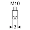 Suspension of the Pluvia mounting profile