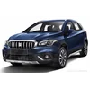 Suzuki SX4 Cross - Chrómové lišty Ladenie chrómového grilu Dummy Bumper