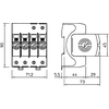 Svodič přepětí obo bettermann ac v20-4-280 typ 2 (c), 4p tn-s