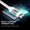 Swissten Data cable USB / USB-C TEXTILE 2m pink / gold SW-71521305