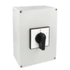 Switch 125A 37kw 0-1 ON-OFF 3 poly IP65 254x180mm avec cassette appliquée à came industrielle