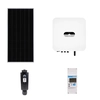 Système photovoltaïque 3KW monophasé, panneaux Sunpower 410W 8 pcs, onduleur hybride monophasé Huawei SUN2000-3KTL-L1, compteur intelligent Huawei, dongle Wifi, TVA 5% incluse