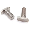 T head bolt  M8x25 stainless steel