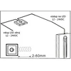 T-LED Διακόπτης ντουλαπιού IRD1 12-24V Παραλλαγή: Διακόπτης ντουλαπιού IRD1 12-24V