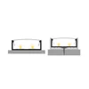 T-LED LED-Profil P13-1 silber breit montiert Variante: Profil ohne Abdeckung 2m