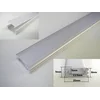 T-LED LED profile N2 - wall-mounted Option selection: Profile without cover 1m