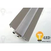 T-LED LED profils R1B - stūris Varianta izvēle: Profils bez vāka 1m