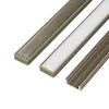 T-LED Perfil LED N8B - pared bronce Variante: Perfil sin cubierta 1m