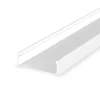 T-LED Perfil LED P13-1 blanco ancho empotrado Variante: Perfil sin tapa 2m