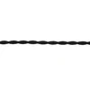 T-LED pleteni kabel Varijanta: crna