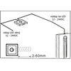 T-LED Превключвател за шкаф IRD1 12-24V Вариант: Превключвател за шкаф IRD1 12-24V