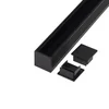 T-LED Profile end N12C black Variant: Profile end N12C black