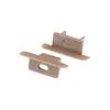 T-LED Profile end V5B bronze angular Variant: Profile end V5B bronze angular