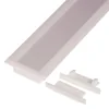 T-LED Profilende V7W hvid plast Variant: Profilende V7W hvid plast