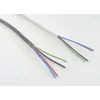 T-LED RGB cable 4x0,5 round Version: Black