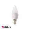 T-LED SMART LED izzó E14 Zigbee RGBCCT ZB5W Változat: RGB + meleg fehér, Fény_szín: RGBCCT