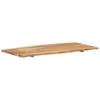 Table top, 120x (50-60) x2,5cm, solid acacia wood