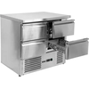 Tavolo Refrigerato Con Cassetti 4 90x70x85 Yato Yg-05280