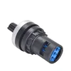 Tayee monoturn potentiometer LA42DWQ-22 B10k, 10 k, 10V, 22 mm, IP65, med knap og inddelinger, skrueterminaler