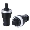 Tayee monoturn potentiometer LA42DWQ-22 B10k, 10 k, 10V, 22 mm, IP65, with button and graduations, screw terminals