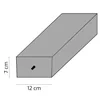 Technobeton NST stygos sąramos 081 7x12cm dł.130cm