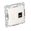 Telephone socket RJ12 single, white Simon54