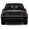 TESLA Model X - CHROME kaistale tavaratilan kannessa