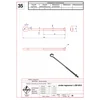 The screw tensions L-300 M10 galvanized steel