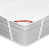 Thread quilted mattress protector 160x200cm