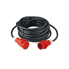 Three-phase extension 20m cable 5G4 H07RN-F 32A approx. 22kW IP44