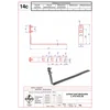 Tile holder L -415 H 70mm. ZS