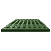 Tiles for fall protection, 24pcs., Green, 50x50x3cm, rubber