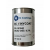 Tinta anticorrosiva BC Vinycoat cinza claro semi-fosco RAL 7035 0,75 eu