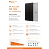 TopCON N-Type 435W Fekete keretű fotovoltaikus panel