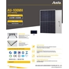 TOPCon päikesepaneel – 420Wp – Must raam