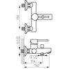 Torneira para banheira Fdesign Flusso FD1-FLS-1-11