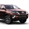 Toyota Fortuner - benzi cromate, bara de protecție pentru grătar, reglaj