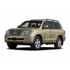 Toyota Land Cruiser 2003-11 - Frisos cromados, portas laterais cromadas