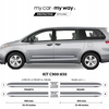 Toyota SIENNA - CHROME Side Door Protective Strips